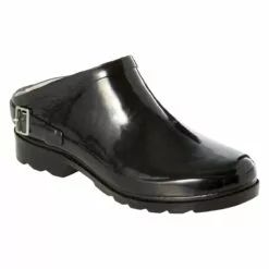 Womens Laila Rowe Back Strap Slip-On Clog Rain Boots