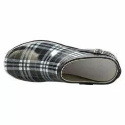 Womens Laila Rowe Plaid Slip-On Rain Boots -Boots Sales Store 60c27465 92c2 4e90 8ff4 8abd12f40749