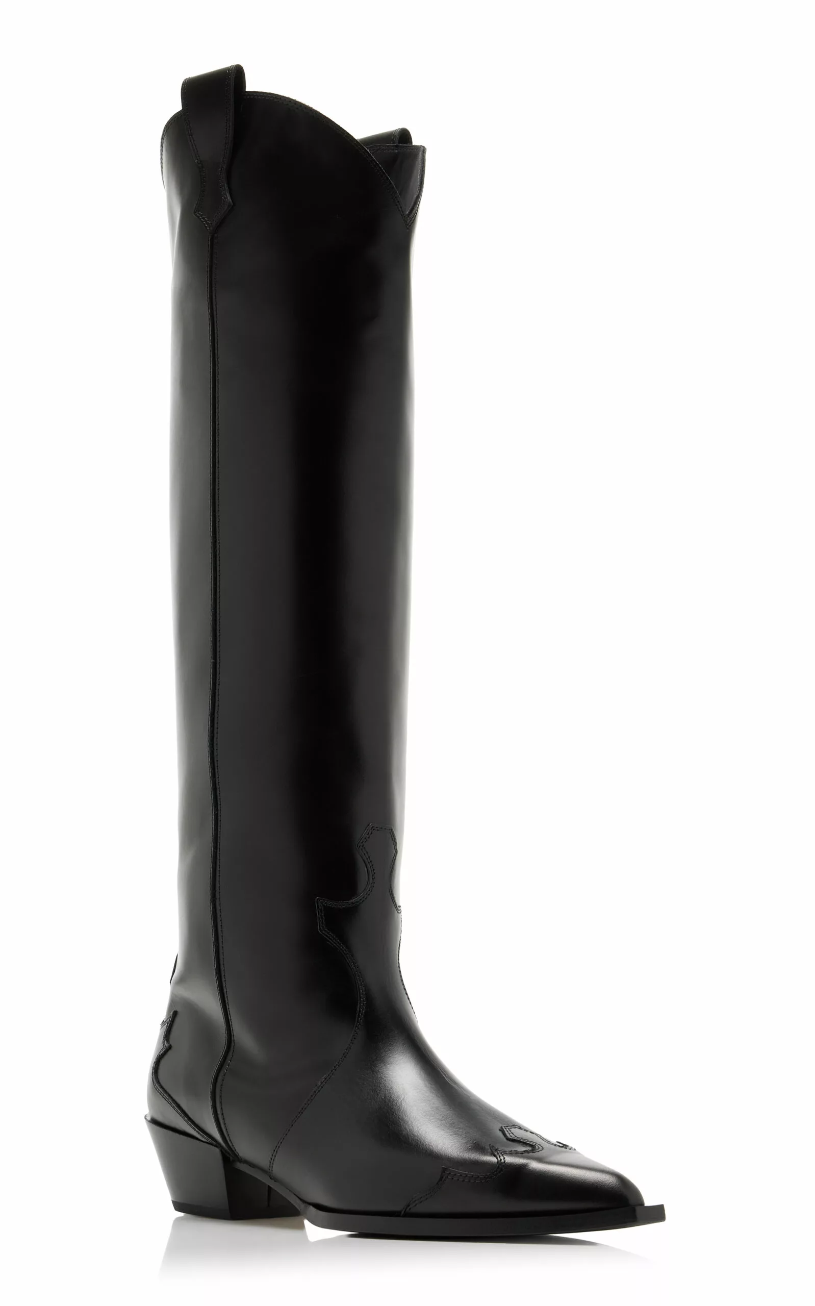 Aruna Leather Knee Boots 6 Aruna Leather Knee Boots - Image 4