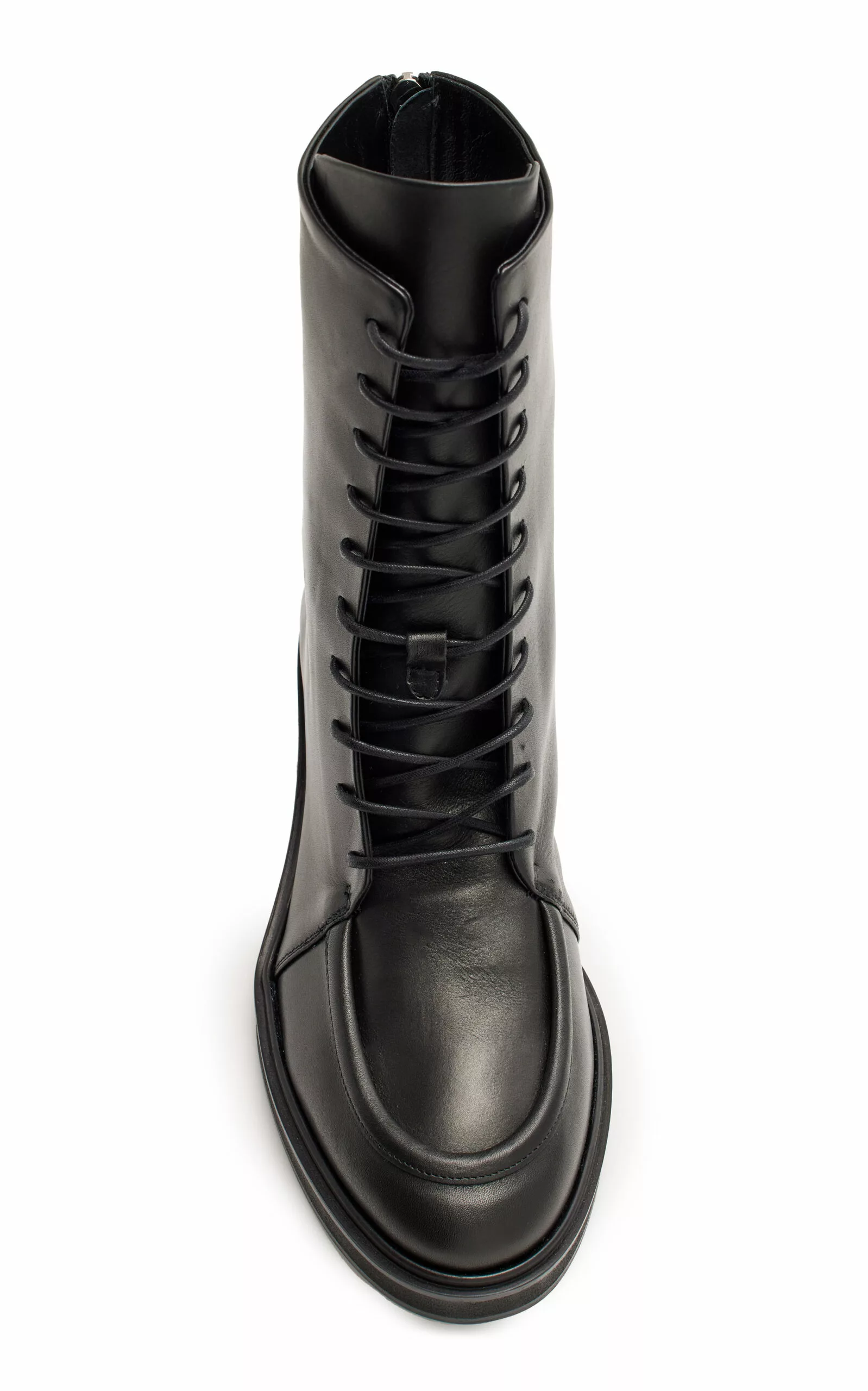 Max Leather Lace-Up Ankle Boots 7 Max Leather Lace-Up Ankle Boots - Image 5