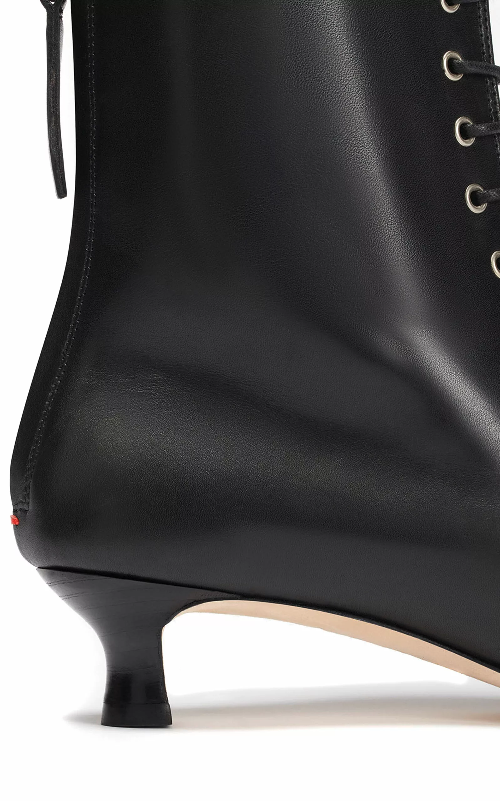 Trixi Lace-Up Leather Ankle Boots 5 Trixi Lace-Up Leather Ankle Boots - Image 3