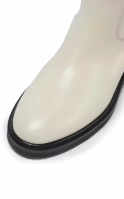 Henry Leather Knee Boots 10 Henry Leather Knee Boots -Boots Sales Store aeyde white henry calf leather creamy 2