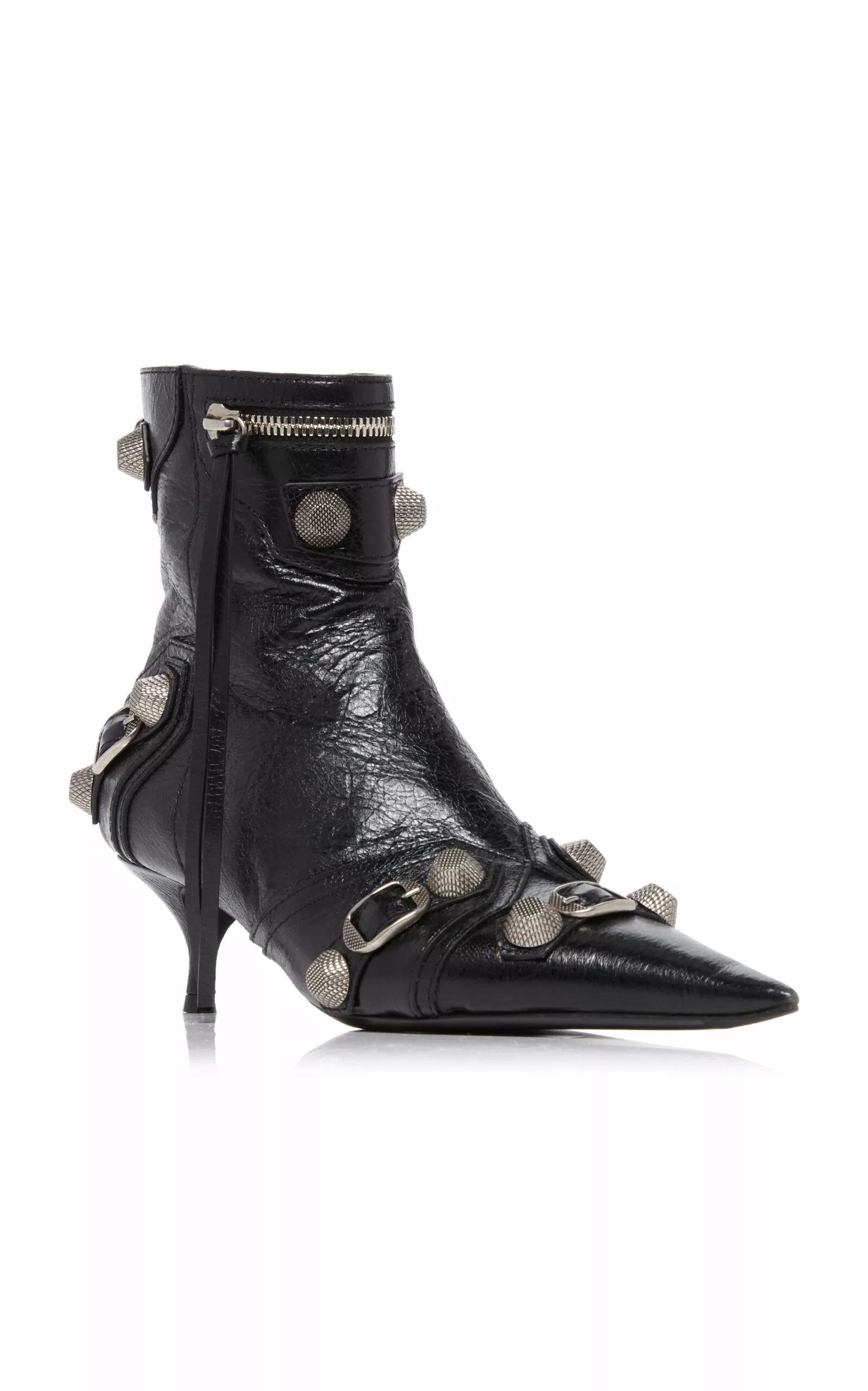 Balenciaga Cagole Leather Boots 5 Balenciaga Cagole Leather Boots - Image 3
