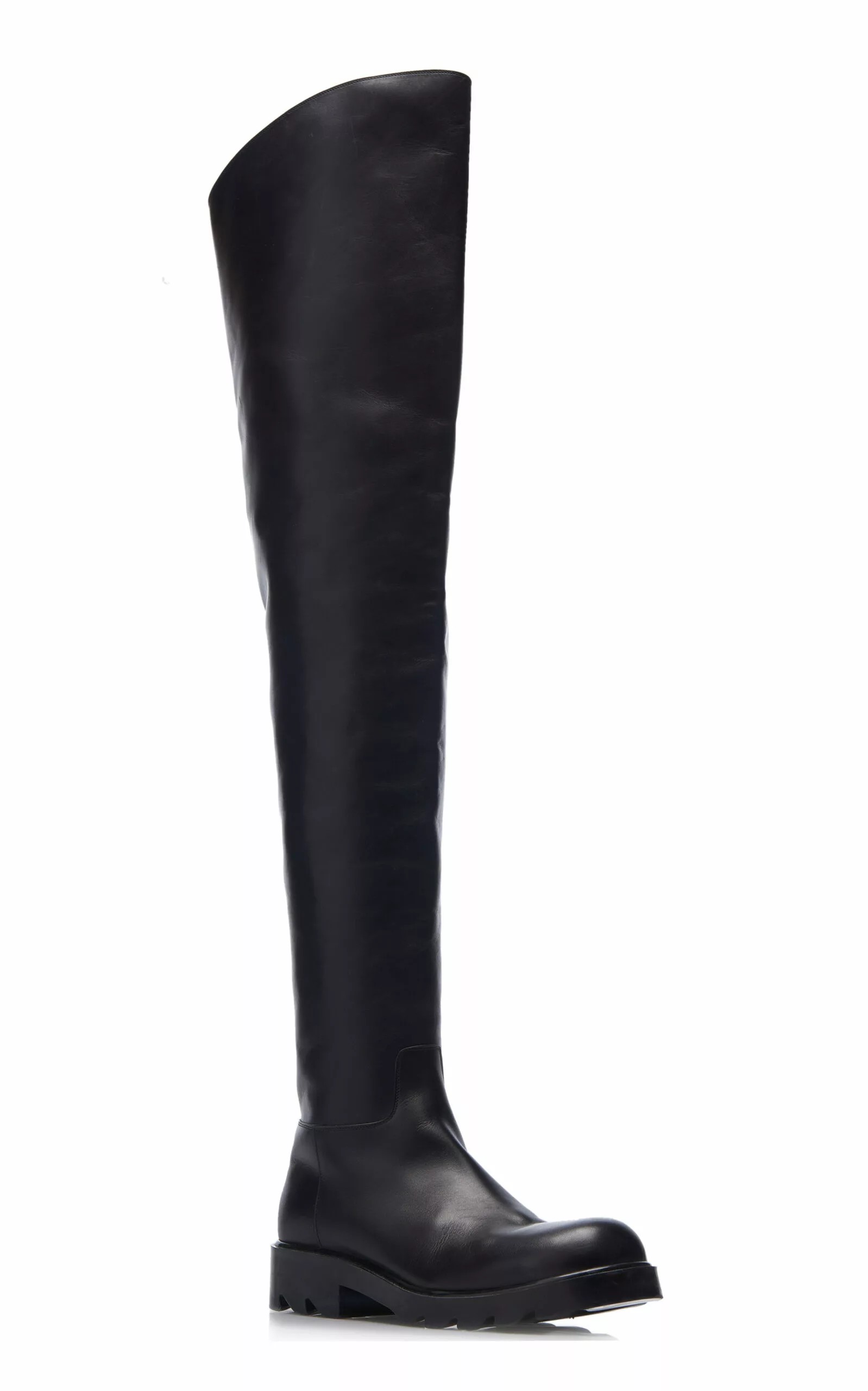 Bottega Veneta Leather Over-The-Knee Boots 10 Bottega Veneta Leather Over-The-Knee Boots - Image 8