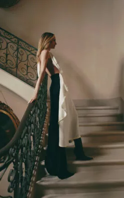 Bottega Veneta Punta Gloss Croc Leather Boots