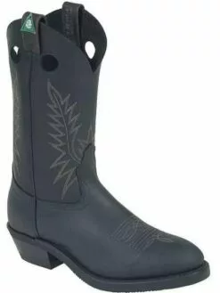 Canada West Men's Work Western Boots 12" CSA Steel Toe Unlined 5289