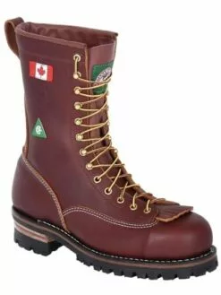 Canada West Men's Work Boots 9" Lace-Up FR CSA Steel Toe 34363