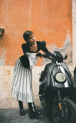 Chloé Mallo Leather Knee Boots