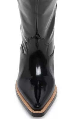 Chloé Nellie Leather Knee Boots -Boots Sales Store chloe black nellie leather knee boots 5