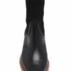 Chloé Nellie Knit-Trimmed Leather Boots -Boots Sales Store chloe black nellie leather knit boots