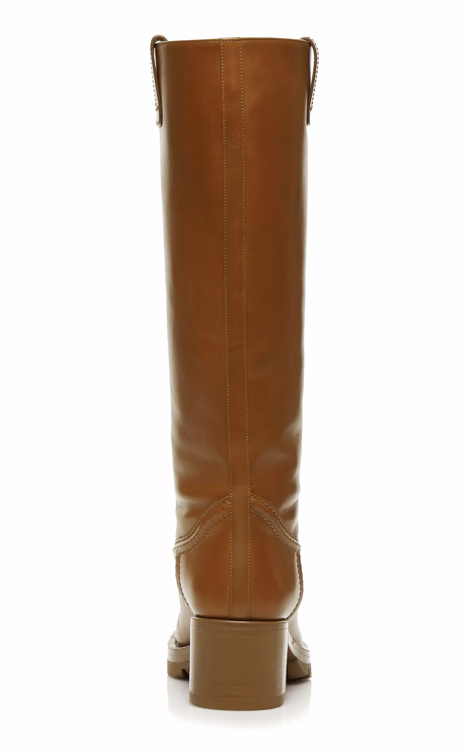Chloé Mallo Shearling And Leather Knee Boots 4 Chloé Mallo Shearling And Leather Knee Boots - Image 2