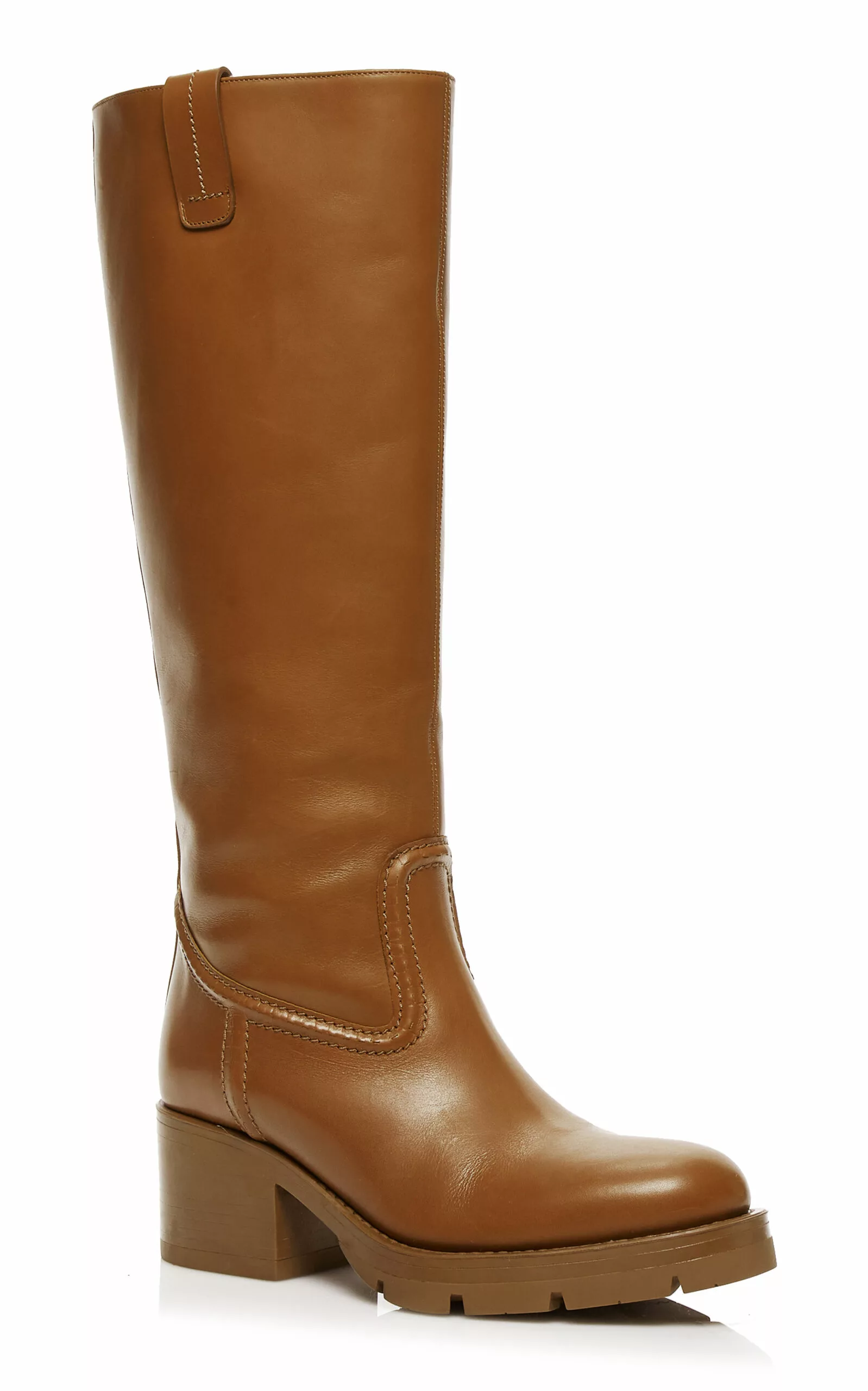 Chloé Mallo Shearling And Leather Knee Boots 5 Chloé Mallo Shearling And Leather Knee Boots - Image 3