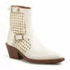 Chloé Nellie Leather Woven Boots 1 Chloé Nellie Leather Woven Boots -Boots Sales Store chloe white nellie leather woven boots
