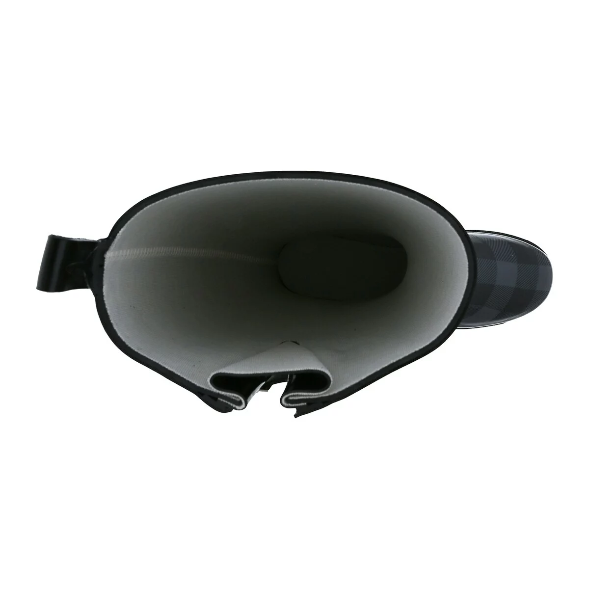 Womens Laila Rowe Tall Plaid Rain Boots 5 Womens Laila Rowe Tall Plaid Rain Boots - Image 3