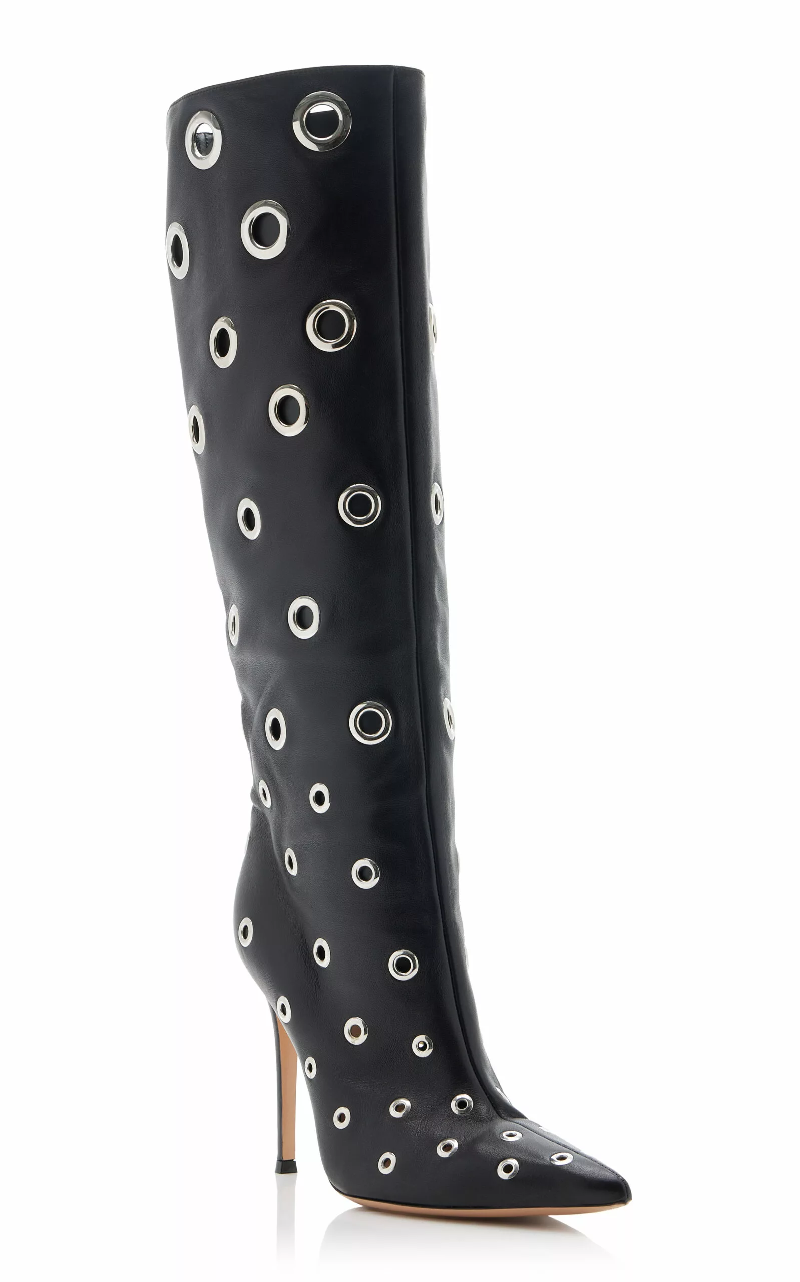 Studded Leather Knee Boots 5 Studded Leather Knee Boots - Image 3