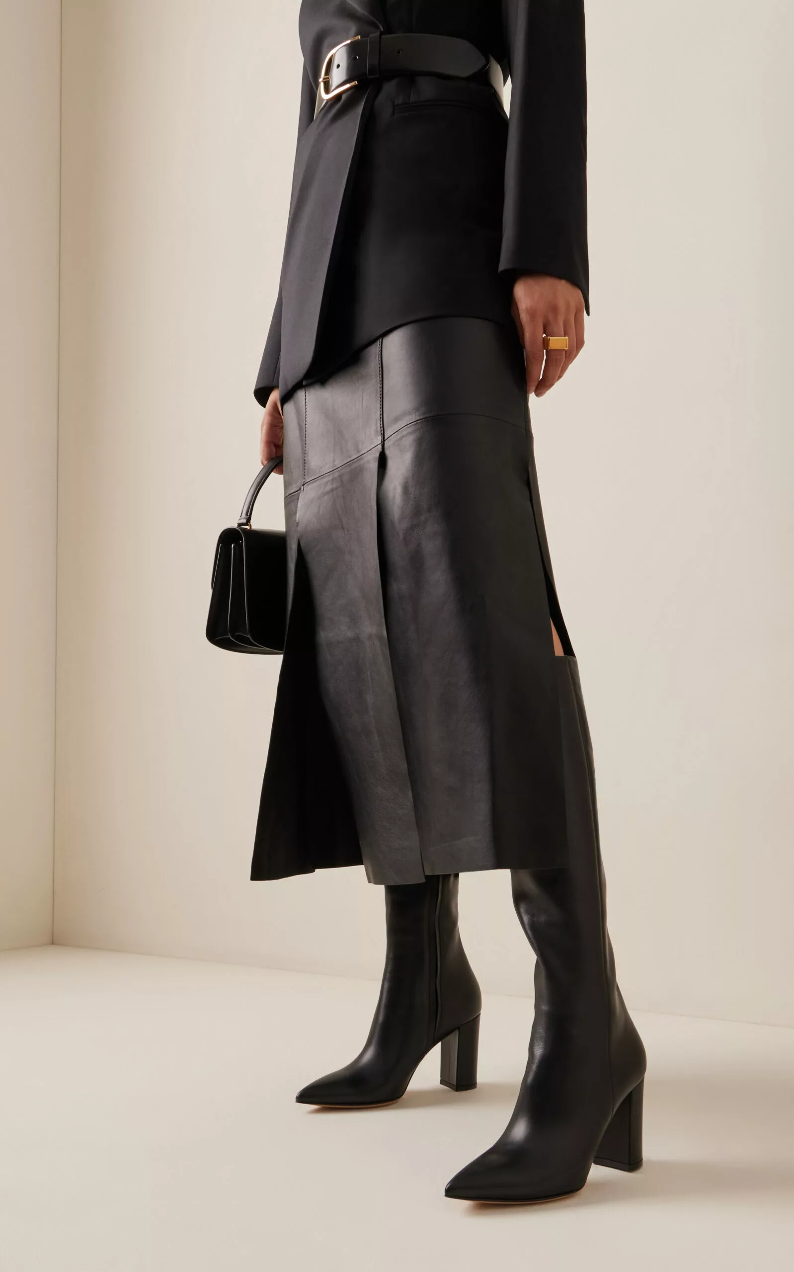 Lyell Leather Knee Boots 4 Lyell Leather Knee Boots - Image 2