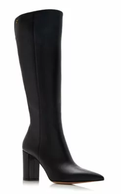 Lyell Leather Knee Boots 11 Lyell Leather Knee Boots -Boots Sales Store gianvito rossi black lyell boot vitello glove 4