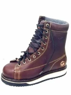 JB Goodhue Men's Work Boots 8" Rigger Waterproof Steel Toe 07887