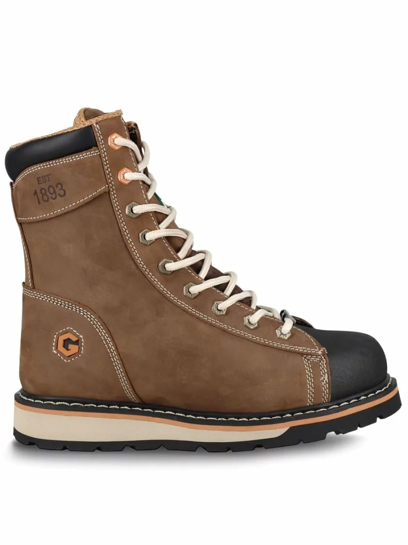 JB Goodhue Men's Work Boots Rigger Waterproof Steel Toe 07889 Tan 4 JB Goodhue Men's Work Boots Rigger Waterproof Steel Toe 07889 Tan - Image 2