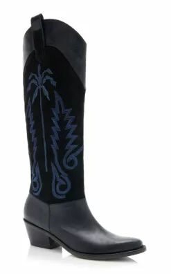 JOHANNA ORTIZ Edge Of The World Leather Boots -Boots Sales Store johanna ortiz black edge of the world leather boots 3