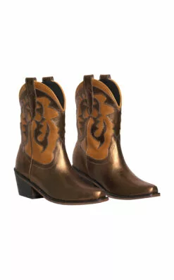 JOHANNA ORTIZ Soaking Magic Leather Boots -Boots Sales Store johanna ortiz bronze soaking magic leather boots 2