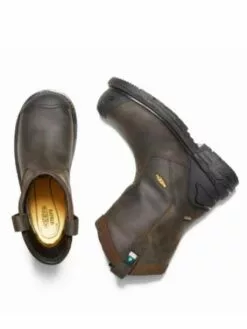 Keen Men's Work Boots 9.5" Philadelphia Wellington CSA Comp Toe 1024217 -Boots Sales Store keen mens work boots 95 philadelphia wellington csa comp toe 1024217 713382