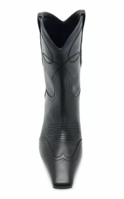 Dallas Leather Ankle Boots -Boots Sales Store khaite black dallas ankle boots 1