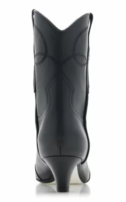 Dallas Leather Ankle Boots -Boots Sales Store khaite black dallas ankle boots 2