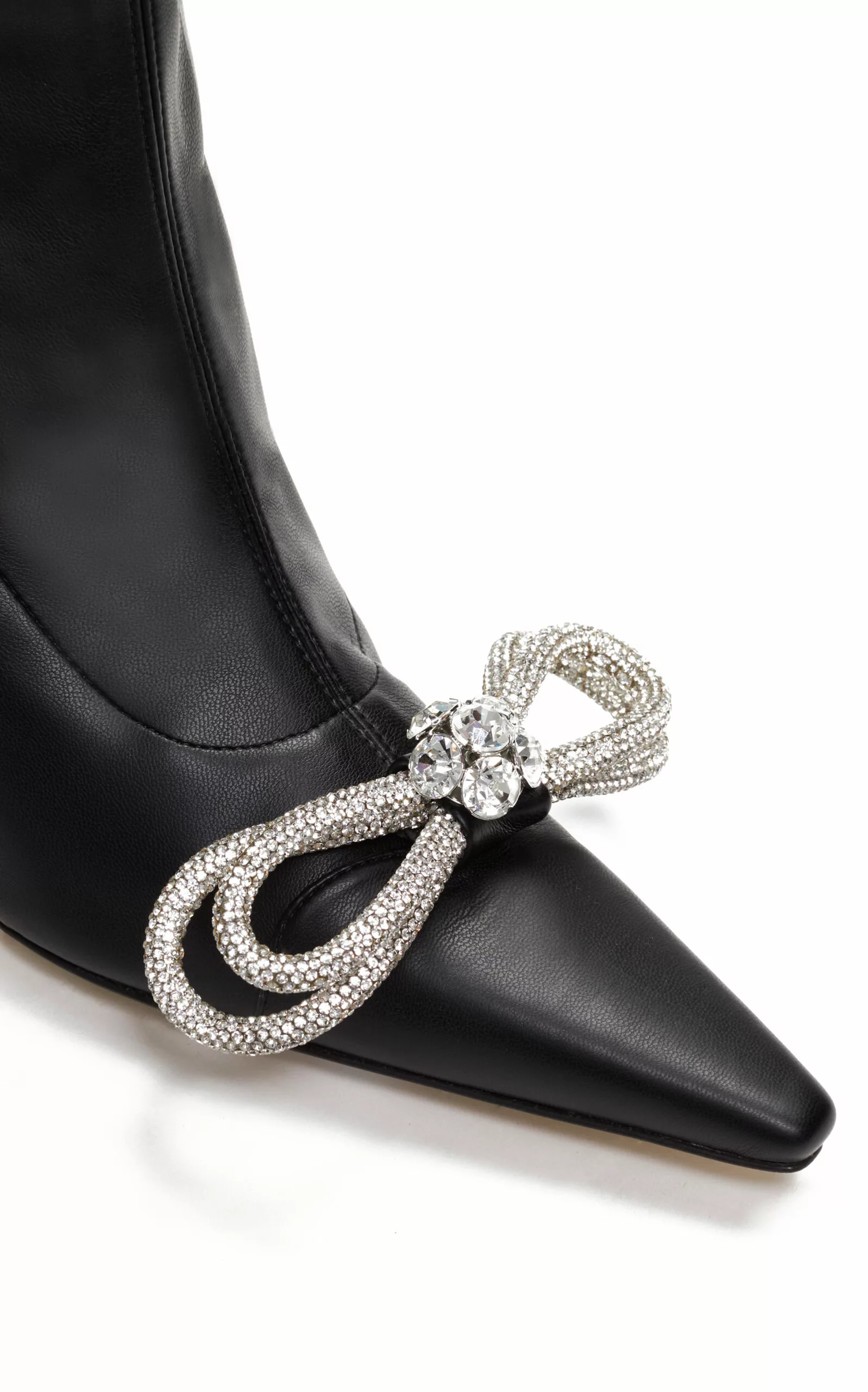 Double Bow Vegan Leather Boots 7 Double Bow Vegan Leather Boots - Image 5