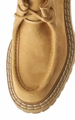 PROENZA SCHOULER Lug-Soled Leather Platform Boots -Boots Sales Store proenza schouler neutral lug sole platform lace up boots 1