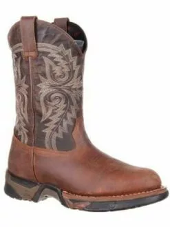 Rocky Boots Rocky Men's Boots 11" Western Work Aztec Steel Shank Waterproof RKW0217