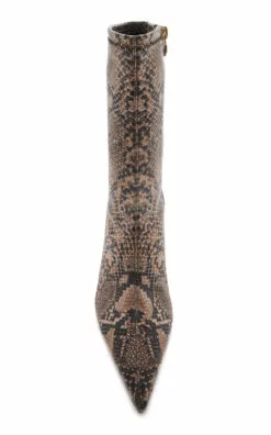 STELLA MCCARTNEY Iconic Vegan Leather Ankle Boots -Boots Sales Store stella mccartney animal stella iconic reptile print 1