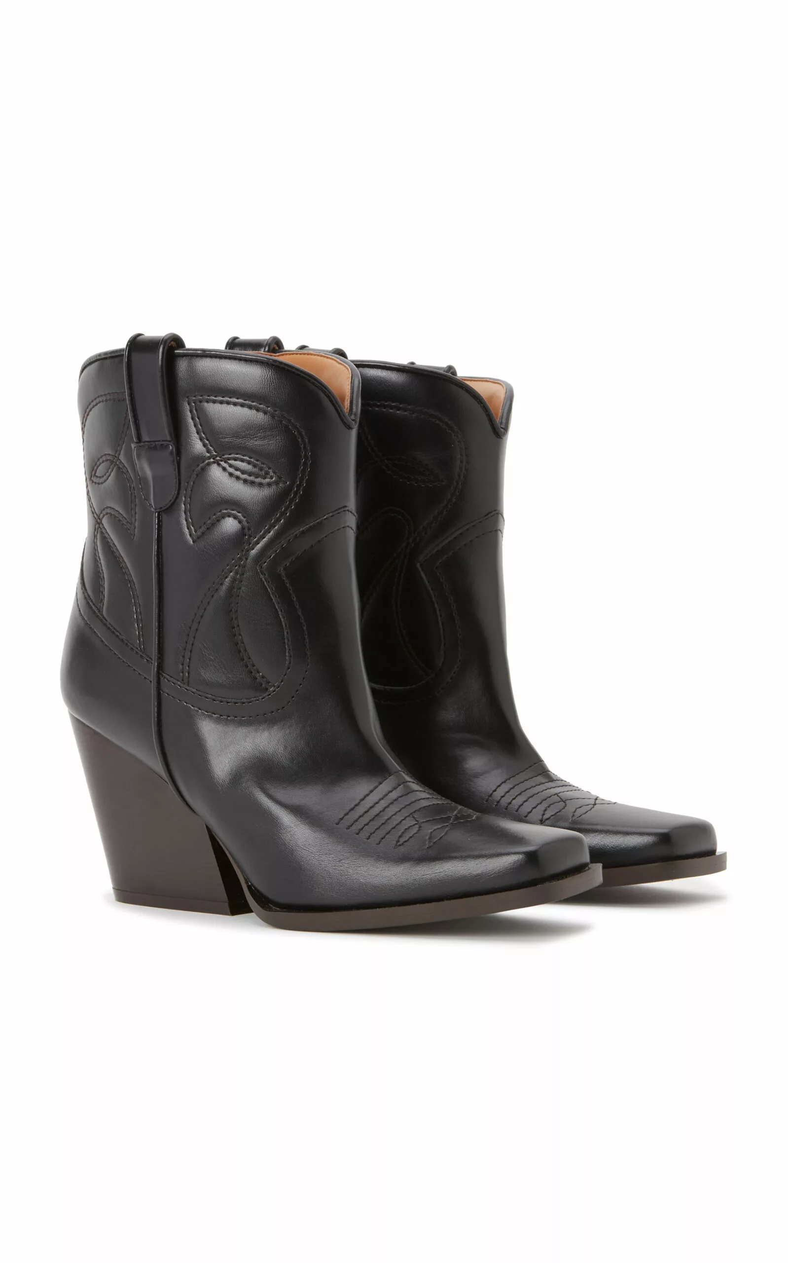 STELLA MCCARTNEY Cloudy Vegan Leather Cowboy Boots 4 STELLA MCCARTNEY Cloudy Vegan Leather Cowboy Boots - Image 2