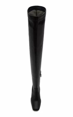 STELLA MCCARTNEY Cowboy Vegan Leather Over-The-Knee Boots 11 STELLA MCCARTNEY Cowboy Vegan Leather Over-The-Knee Boots -Boots Sales Store stella mccartney black cowboy stretch alter mat 3