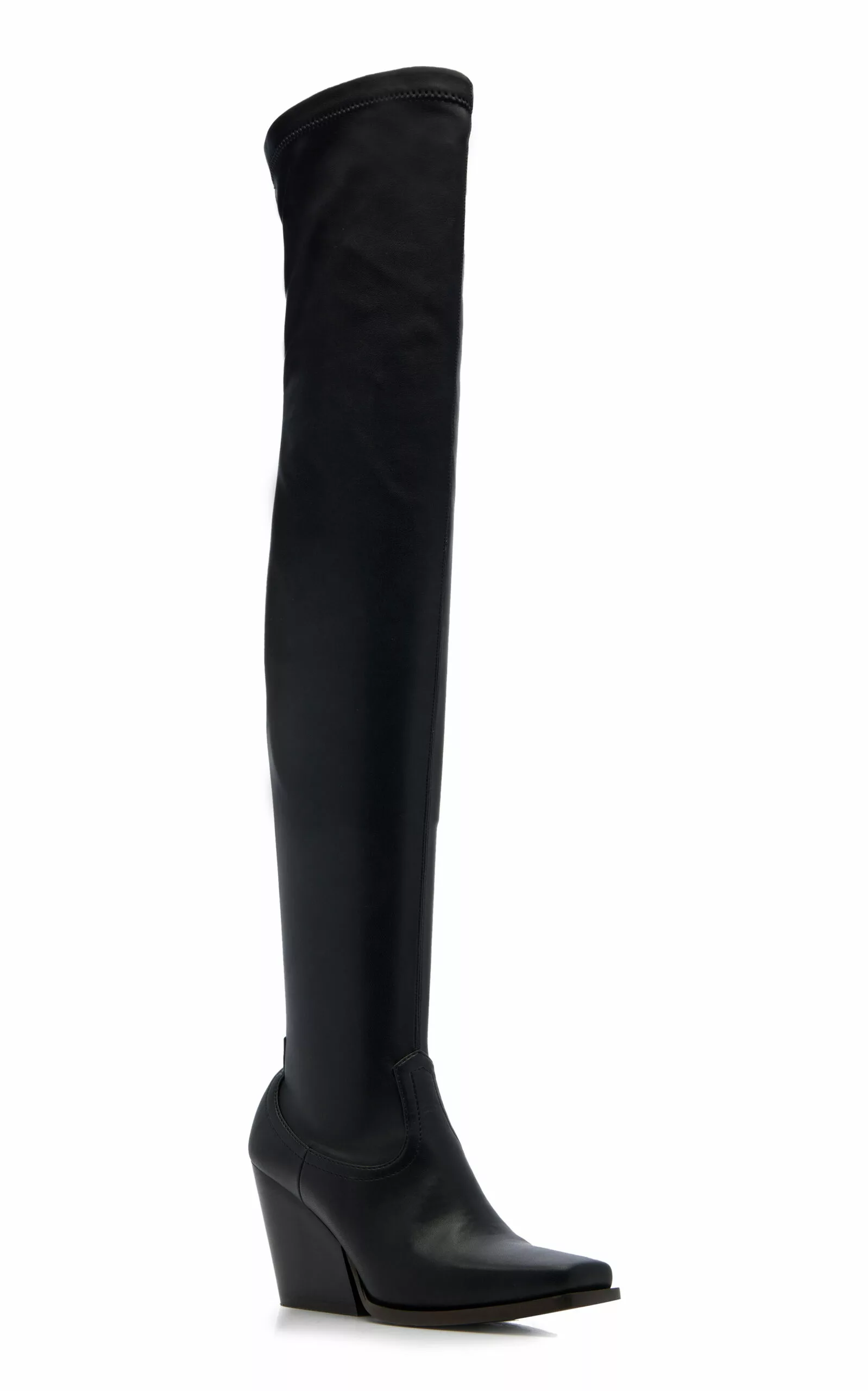STELLA MCCARTNEY Cowboy Vegan Leather Over-The-Knee Boots 7 STELLA MCCARTNEY Cowboy Vegan Leather Over-The-Knee Boots - Image 5