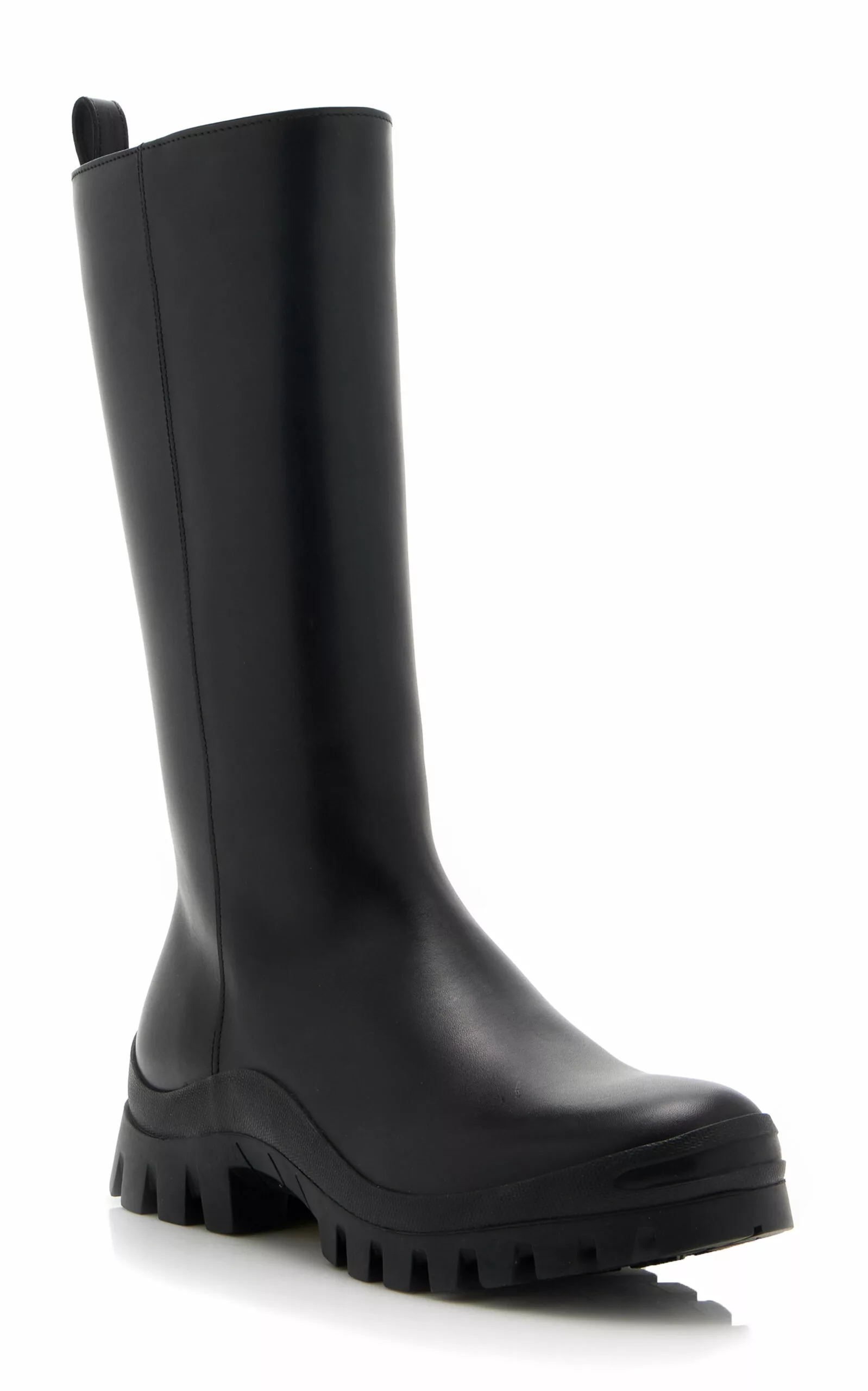 The Row Greta Leather Moto Boots 5 The Row Greta Leather Moto Boots - Image 3