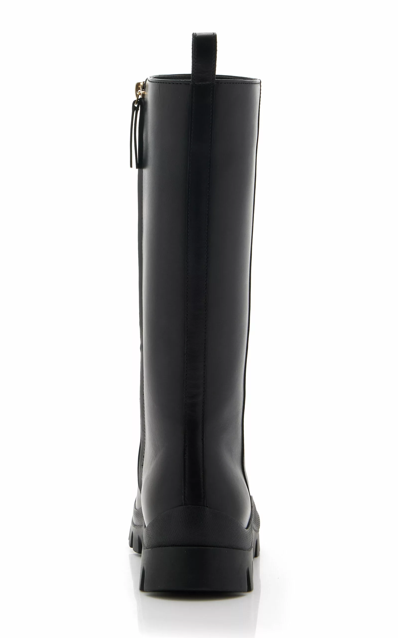 The Row Greta Leather Moto Boots 6 The Row Greta Leather Moto Boots - Image 4