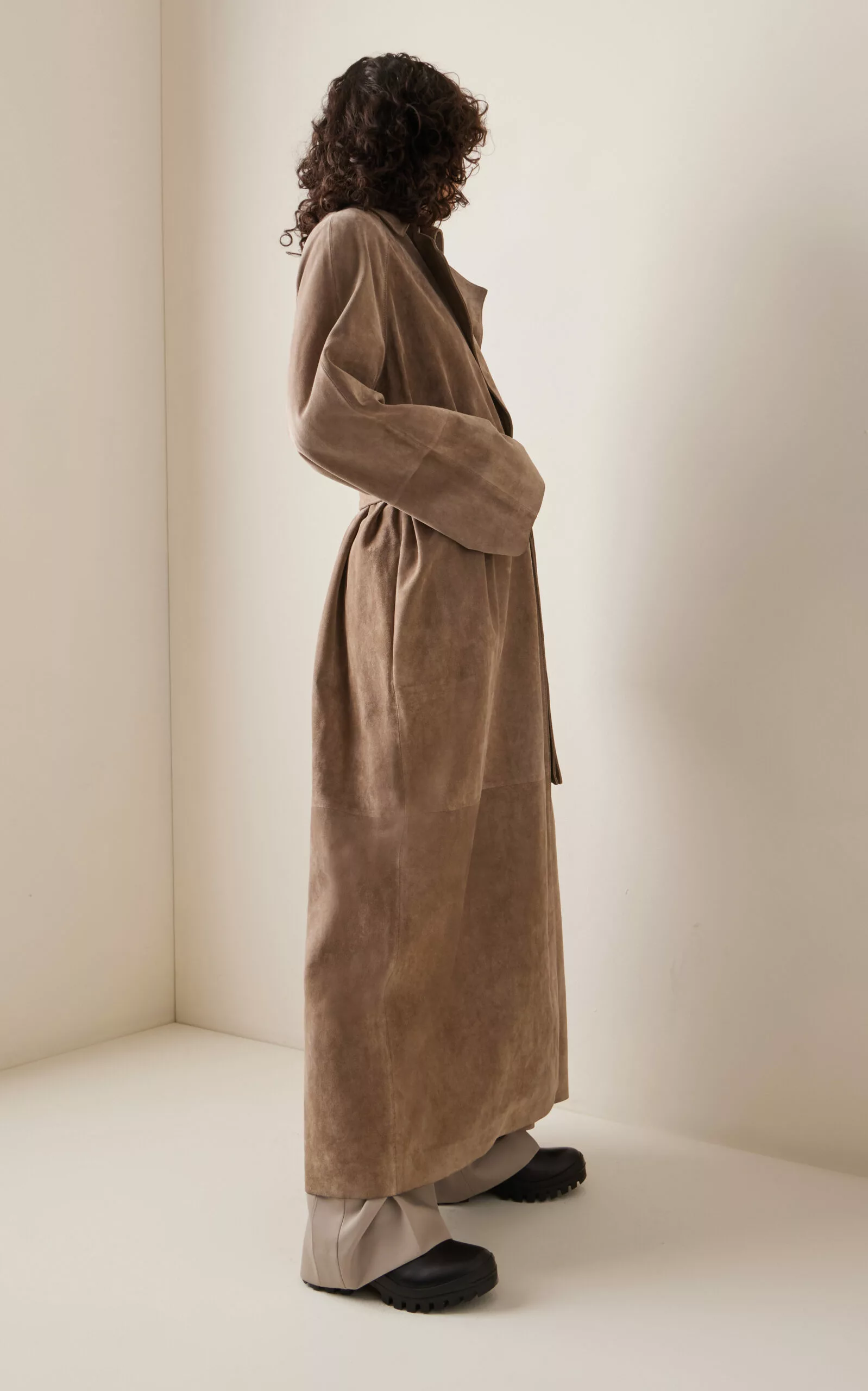 The Row Greta Leather Moto Boots 3 The Row Greta Leather Moto Boots