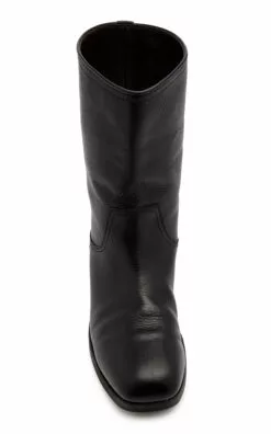 The Row Ranger Leather Boots 9 The Row Ranger Leather Boots -Boots Sales Store the row black ranger leather boots 3 2