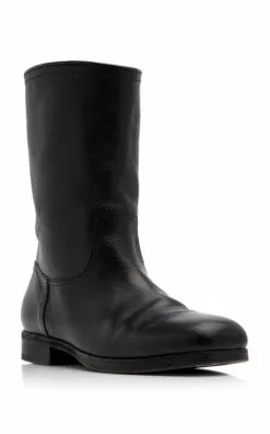 The Row Ranger Leather Boots 10 The Row Ranger Leather Boots -Boots Sales Store the row black ranger leather boots 3 3