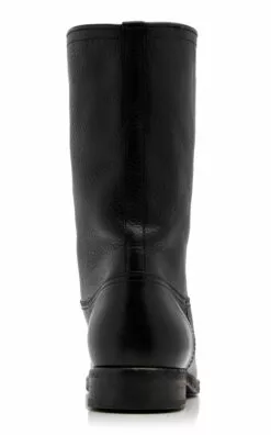 The Row Ranger Leather Boots 11 The Row Ranger Leather Boots -Boots Sales Store the row black ranger leather boots 3 4