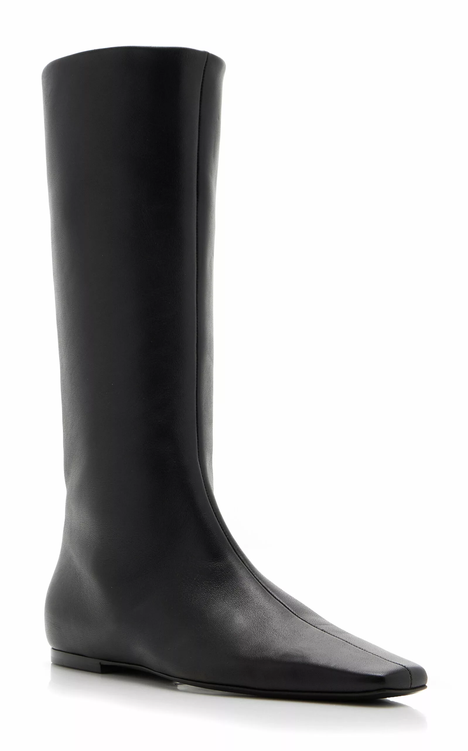 The Row Bette Leather Boots 5 The Row Bette Leather Boots - Image 3