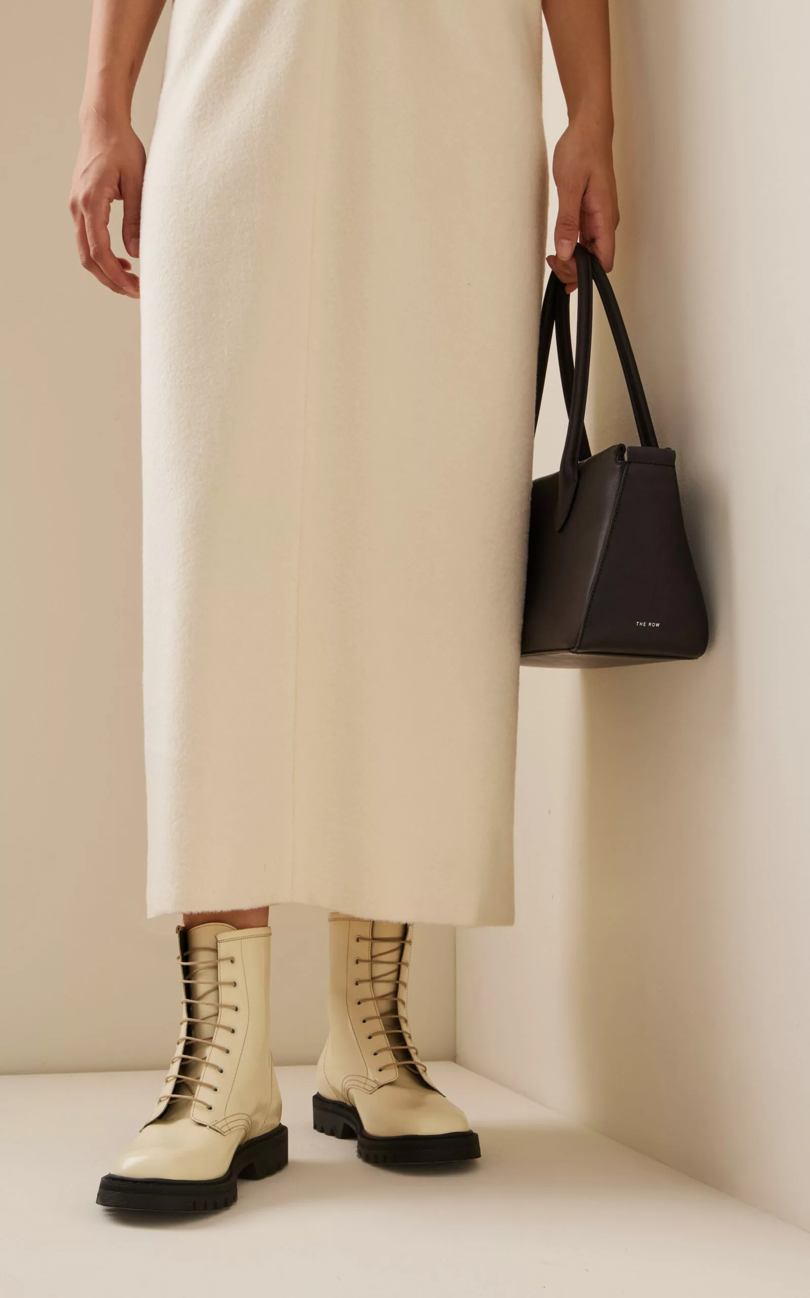 The Row Ranger Lace-Up Leather Boots 4 The Row Ranger Lace-Up Leather Boots - Image 2