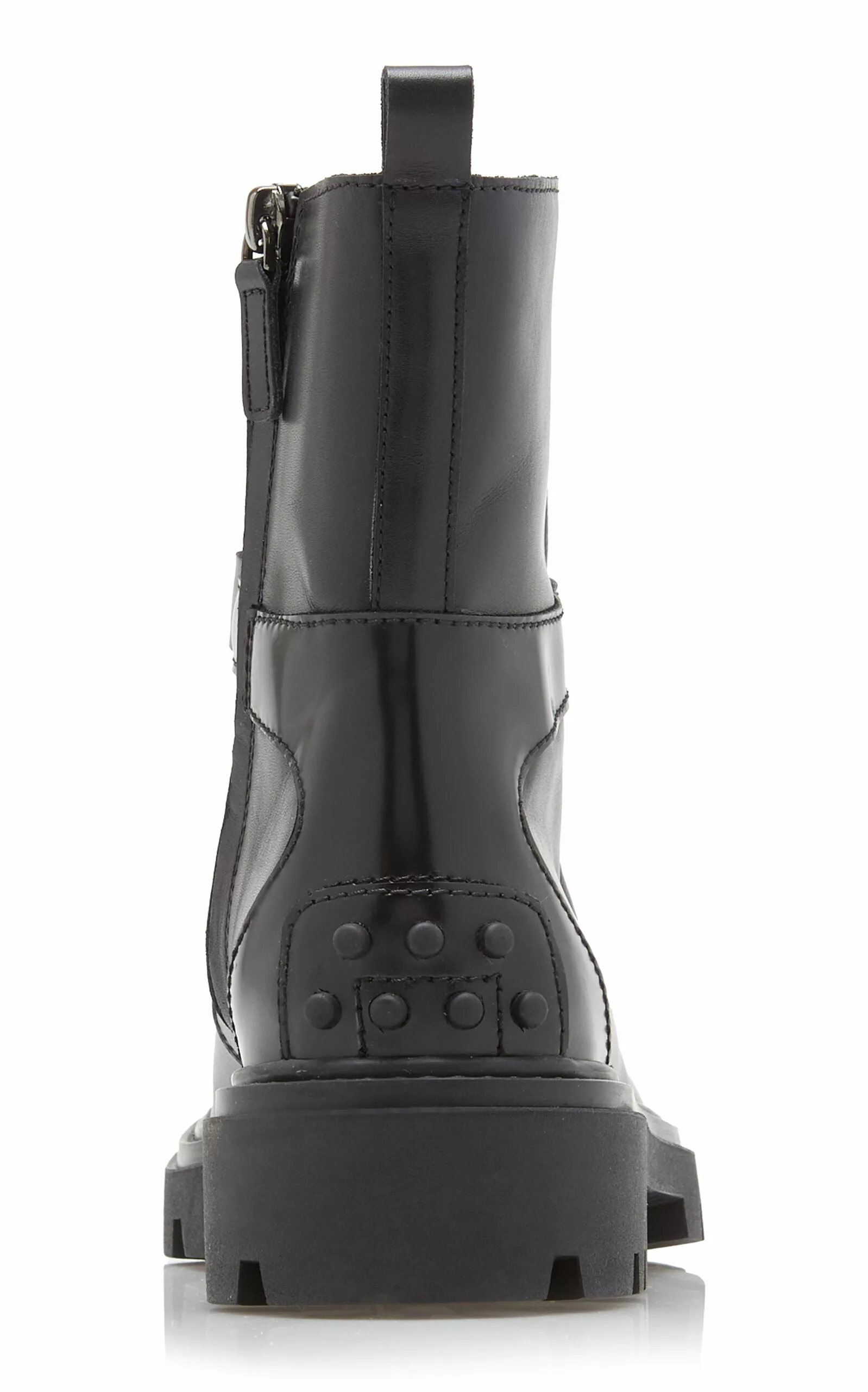 Tod's Kate Chain Leather Boots 4 Tod's Kate Chain Leather Boots - Image 2