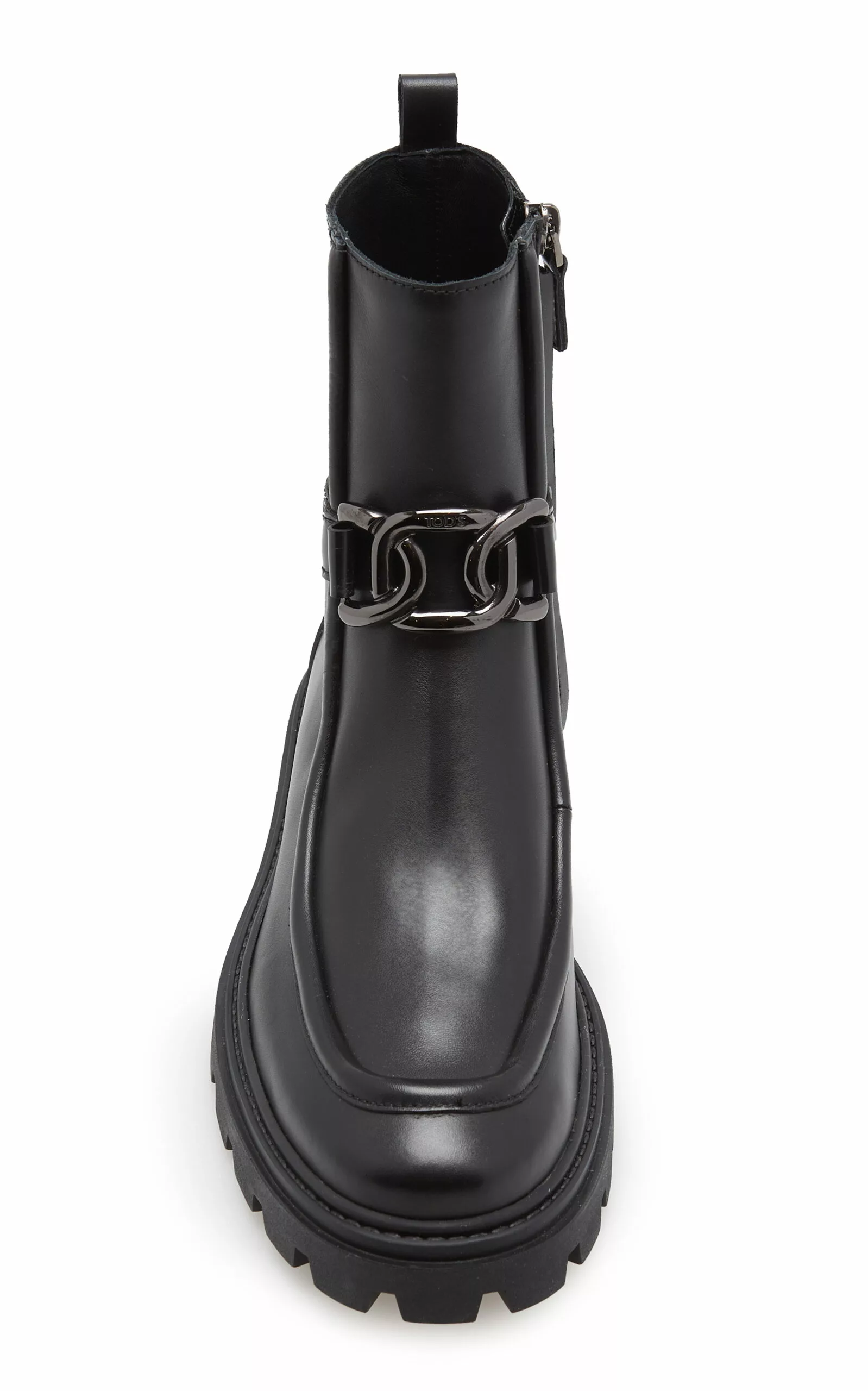 Tod's Kate Chain Leather Boots 3 Tod's Kate Chain Leather Boots