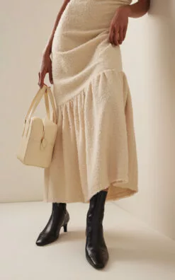 Toteme The Mid Heel Leather Boots